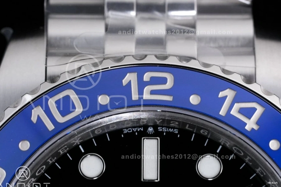 Jubilee Best Steel on II 126710 1:1 904L BLNR Bracelet VSF Batgirl V3 DD3285 Edition GMT-Master 0309